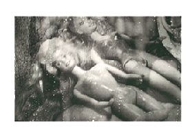 girl barbie psychologial sociological art video photoemulsion art